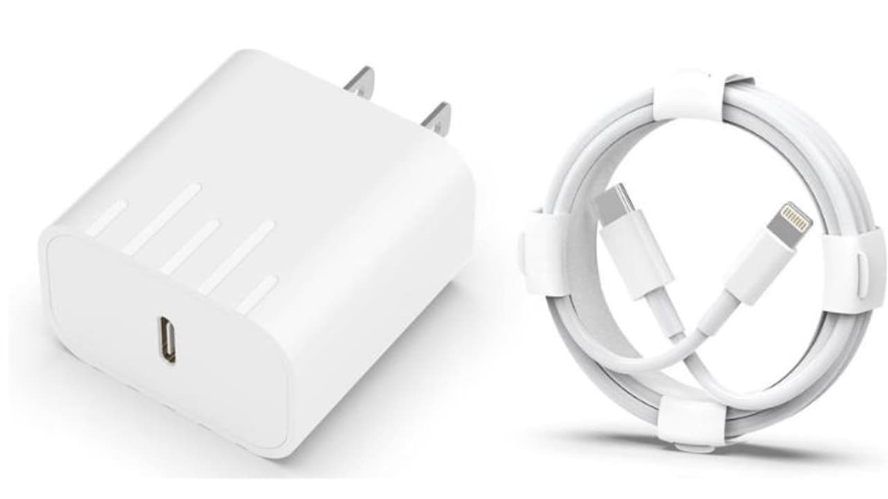 অ্যাপল ২০W USB-C পাওয়ার অ্যাডাপ্টার ও USB-C to Lightning ক্যাবল