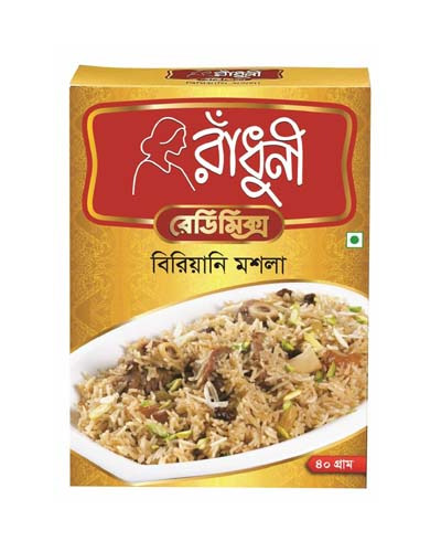 রাঁধুনী রেডি মিক্স বিরিয়ানি মসলা (৪০ গ্রাম)